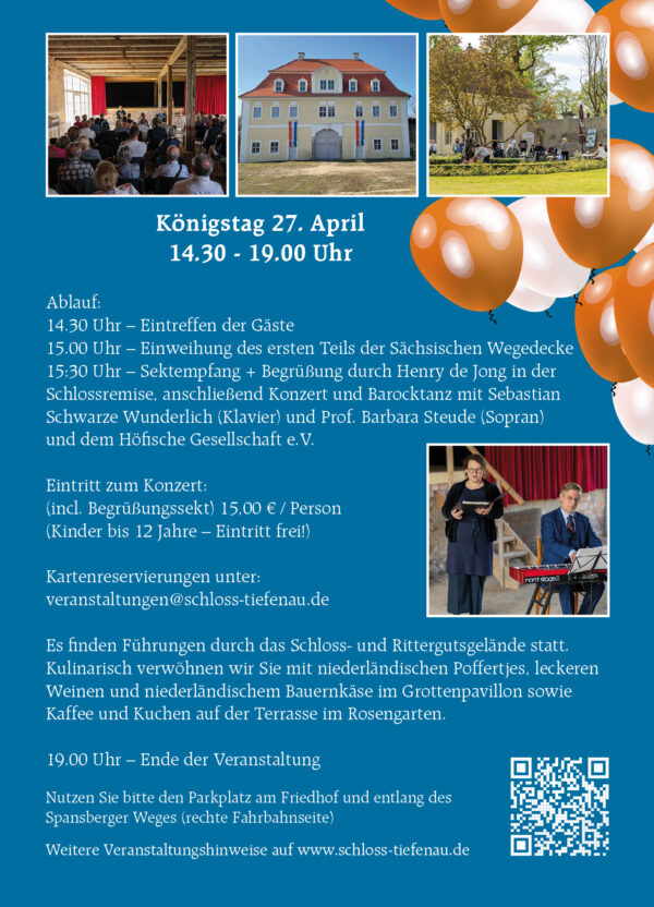 Ticket - Königstag im Schloss Tiefenau